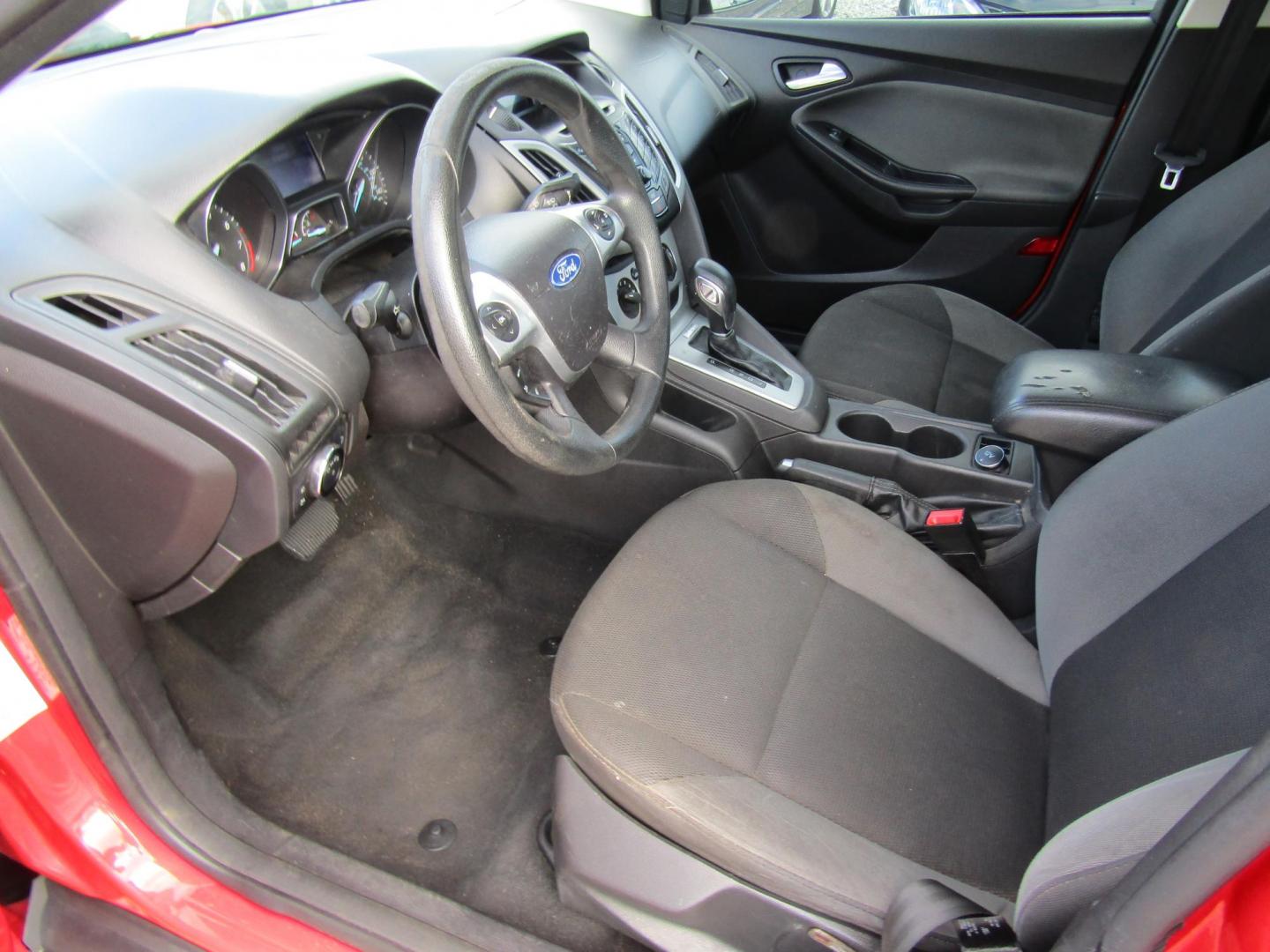 2014 Red Ford Focus (1FADP3F22EL) with an 4 Cyl engine, Automatic transmission, located at 15016 S Hwy 231, Midland City, AL, 36350, (334) 983-3001, 31.306210, -85.495277 - Photo#1