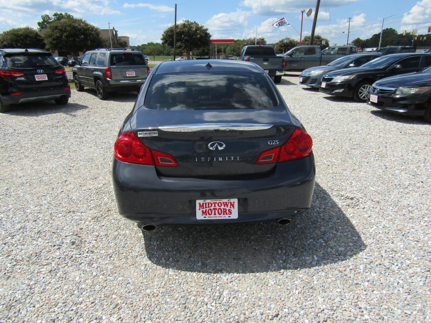 2012 Blue /GRAY Infiniti G Sedan 25 (JN1DV6AP0CM) with an 2.5L L4 DOHC 16V engine, Automatic transmission, located at 15016 S Hwy 231, Midland City, AL, 36350, (334) 983-3001, 31.306210, -85.495277 - Photo#7