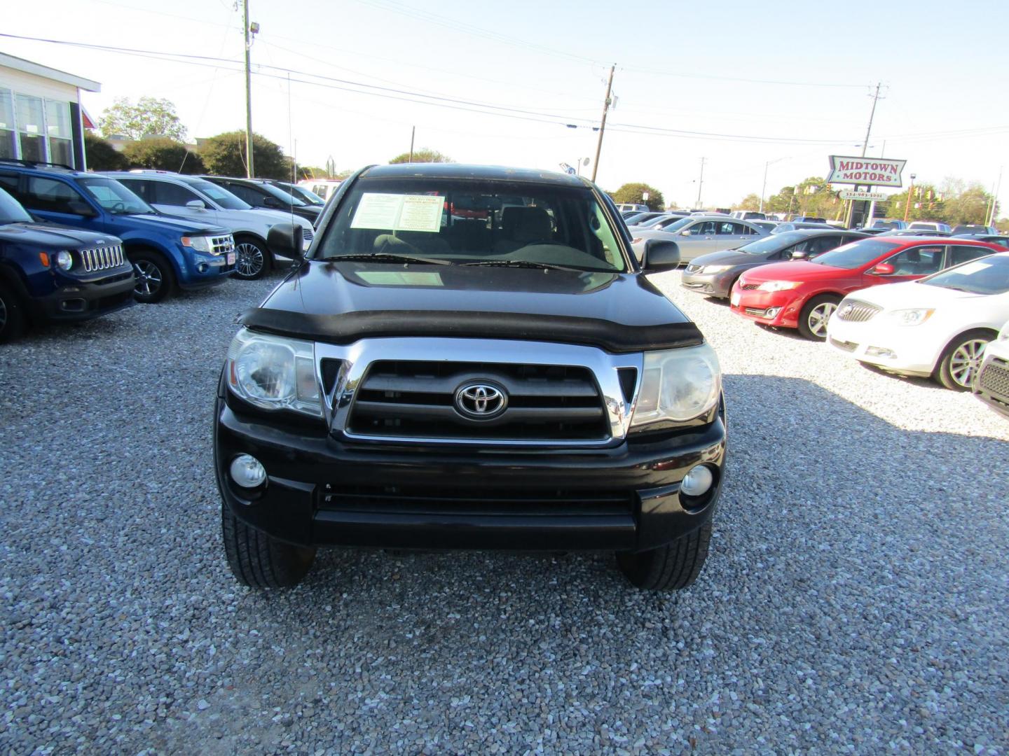 2010 Black /Gray Toyota Tacoma PreRunner Double Cab V6 Auto 2WD (3TMJU4GN1AM) with an 4.0L V6 DOHC 24V engine, Automatic transmission, located at 15016 S Hwy 231, Midland City, AL, 36350, (334) 983-3001, 31.306210, -85.495277 - Photo#1