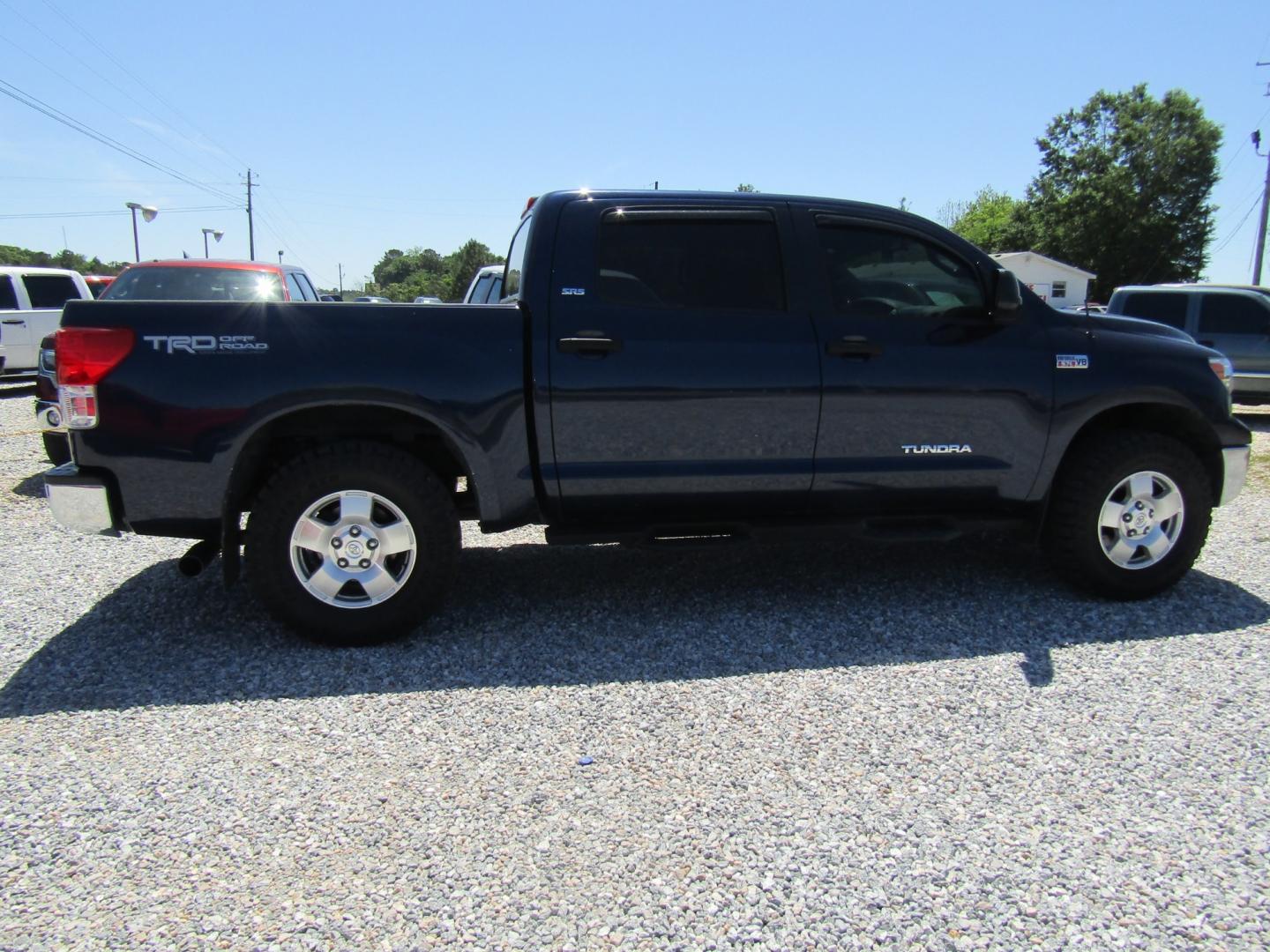 2011 Blue /Gray Toyota Tundra Tundra-Grade CrewMax 5.7L 2WD (5TFEY5F19BX) with an 5.7L V8 DOHC 32V engine, Automatic transmission, located at 15016 S Hwy 231, Midland City, AL, 36350, (334) 983-3001, 31.306210, -85.495277 - Photo#7