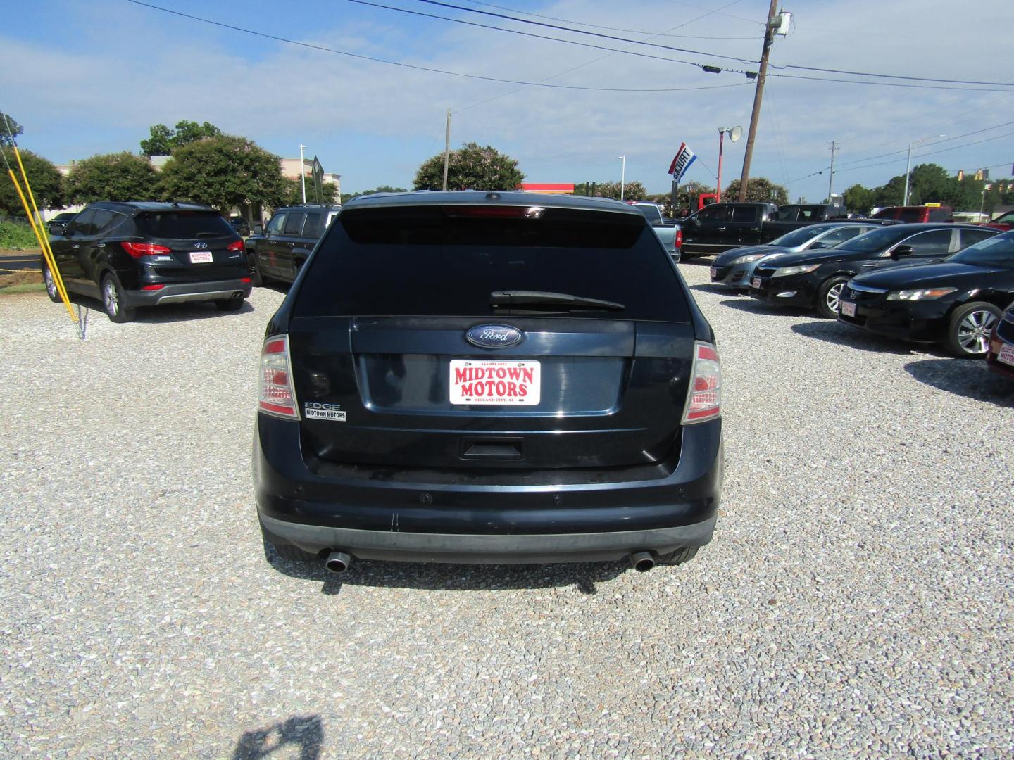 2010 Blue /Tan Ford Edge SE FWD (2FMDK3GC2AB) with an 3.5L V6 DOHC 24V engine, Automatic transmission, located at 15016 S Hwy 231, Midland City, AL, 36350, (334) 983-3001, 31.306210, -85.495277 - Photo#7