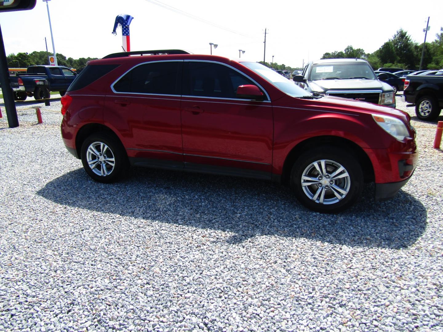 2013 Red /Black Chevrolet Equinox 1LT 2WD (2GNALDEK0D6) with an 2.4L L4 DOHC 16V engine, Automatic transmission, located at 15016 S Hwy 231, Midland City, AL, 36350, (334) 983-3001, 31.306210, -85.495277 - Photo#0