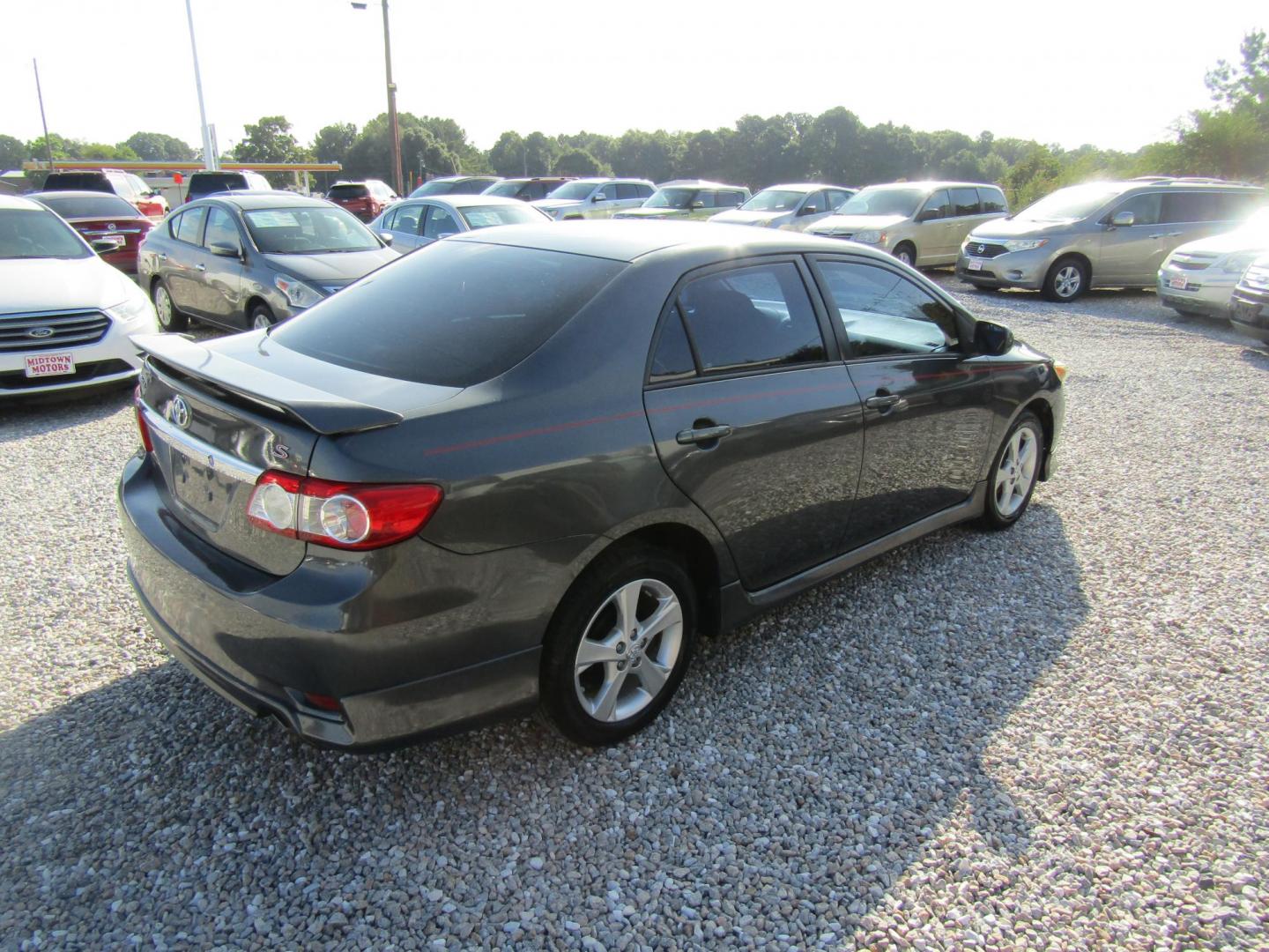 2012 Gray /Gray Toyota Corolla S 5-Speed MT (2T1BU4EE1CC) with an 1.8L L4 DOHC 16V engine, Automatic transmission, located at 15016 S Hwy 231, Midland City, AL, 36350, (334) 983-3001, 31.306210, -85.495277 - Photo#6