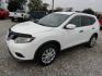 2016 White /Tan Nissan Rogue S 2WD (5N1AT2MT8GC) with an 2.5L L4 DOHC 16V engine, Automatic transmission, located at 15016 S Hwy 231, Midland City, AL, 36350, (334) 983-3001, 31.306210, -85.495277 - Photo#1