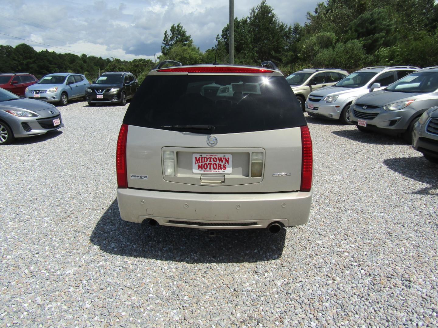 2008 Tan /Tan Cadillac SRX V6 (1GYEE637080) with an 3.6L V6 OHV 24V engine, Automatic transmission, located at 15016 S Hwy 231, Midland City, AL, 36350, (334) 983-3001, 31.306210, -85.495277 - Photo#6