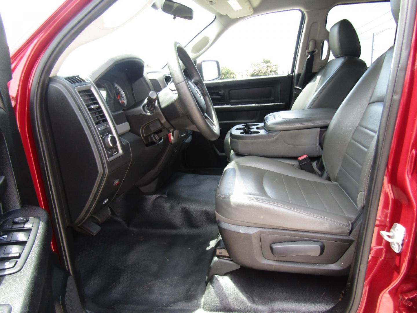 2013 Maroon /Black RAM 1500 Tradesman Quad Cab 2WD (1C6RR6FP3DS) with an 4.7L V8 SOHC 16V engine, Automatic transmission, located at 15016 S Hwy 231, Midland City, AL, 36350, (334) 983-3001, 31.306210, -85.495277 - Photo#3