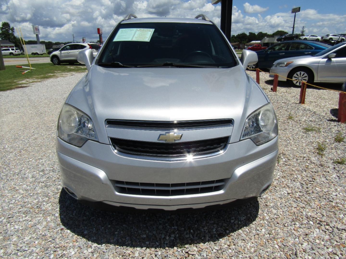 2013 Silver Chevrolet Captiva Sport 1LT FWD (3GNAL3EK6DS) with an 2.4L L4 DOHC 16V FFV engine, Automatic transmission, located at 15016 S Hwy 231, Midland City, AL, 36350, (334) 983-3001, 31.306210, -85.495277 - Photo#1