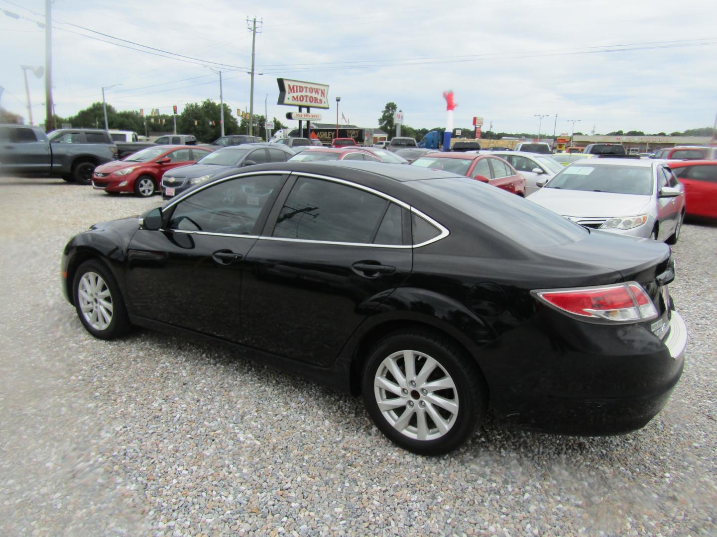 2012 Black /Tan Mazda MAZDA6 I Touring Plus (1YVHZ8EH1C5) with an 2.5L L4 DOHC 16V engine, Automatic transmission, located at 15016 S Hwy 231, Midland City, AL, 36350, (334) 983-3001, 31.306210, -85.495277 - Photo#5