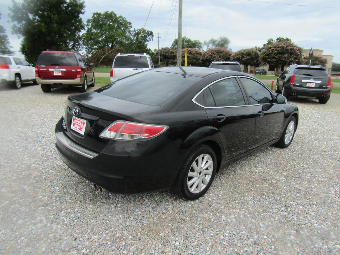 2012 Black /Tan Mazda MAZDA6 I Touring Plus (1YVHZ8EH1C5) with an 2.5L L4 DOHC 16V engine, Automatic transmission, located at 15016 S Hwy 231, Midland City, AL, 36350, (334) 983-3001, 31.306210, -85.495277 - Photo#7