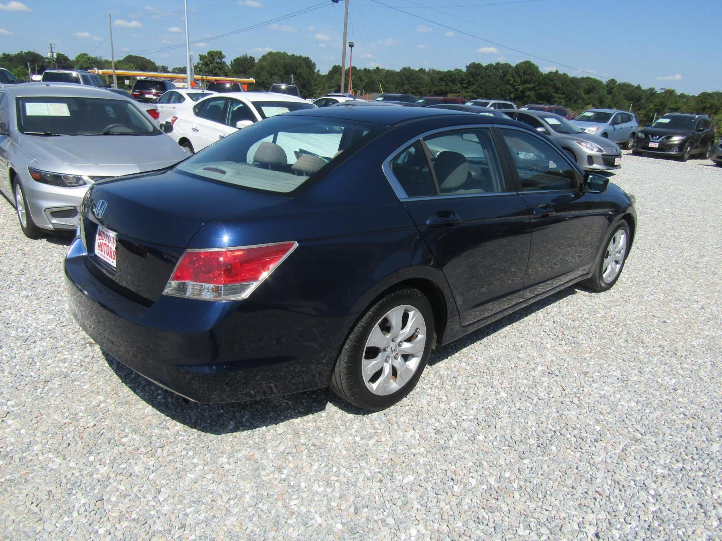 2009 Blue /Gray Honda Accord EX Sedan AT (1HGCP26759A) with an 2.4L L4 DOHC 16V engine, Automatic transmission, located at 15016 S Hwy 231, Midland City, AL, 36350, (334) 983-3001, 31.306210, -85.495277 - Photo#7