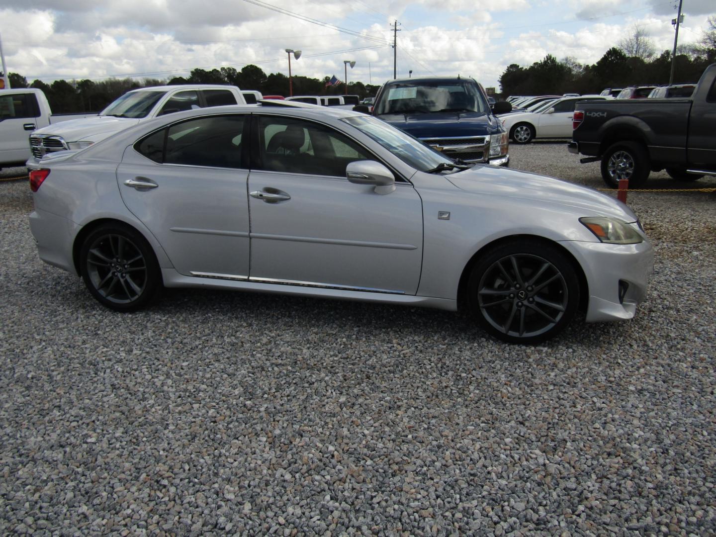 2012 Silver Lexus IS 250 RWD Manual (JTHBF5C2XC5) with an 2.5L V6 24V DOHC engine, Automatic transmission, located at 15016 S Hwy 231, Midland City, AL, 36350, (334) 983-3001, 31.306210, -85.495277 - Photo#0