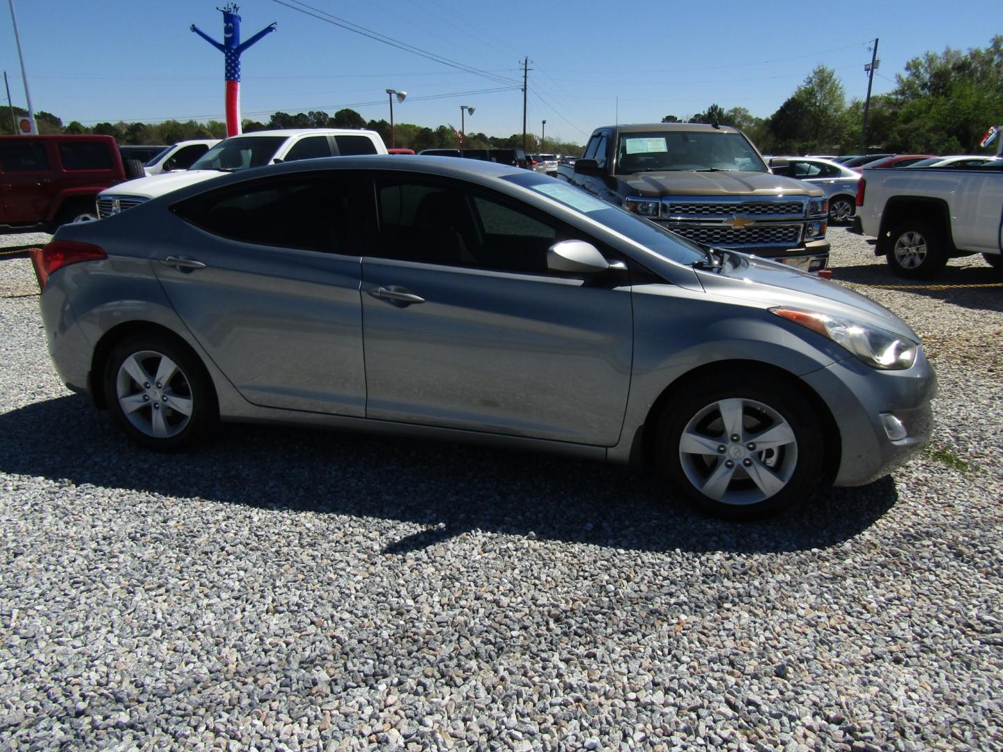 2013 Gray /Gray Hyundai Elantra GLS A/T (KMHDH4AE5DU) with an 1.8L L4 DOHC 16V engine, Automatic transmission, located at 15016 S Hwy 231, Midland City, AL, 36350, (334) 983-3001, 31.306210, -85.495277 - Photo#0