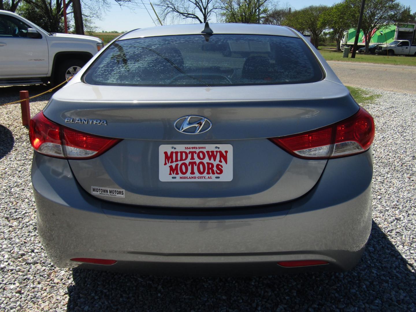 2013 Gray /Gray Hyundai Elantra GLS A/T (KMHDH4AE5DU) with an 1.8L L4 DOHC 16V engine, Automatic transmission, located at 15016 S Hwy 231, Midland City, AL, 36350, (334) 983-3001, 31.306210, -85.495277 - Photo#6