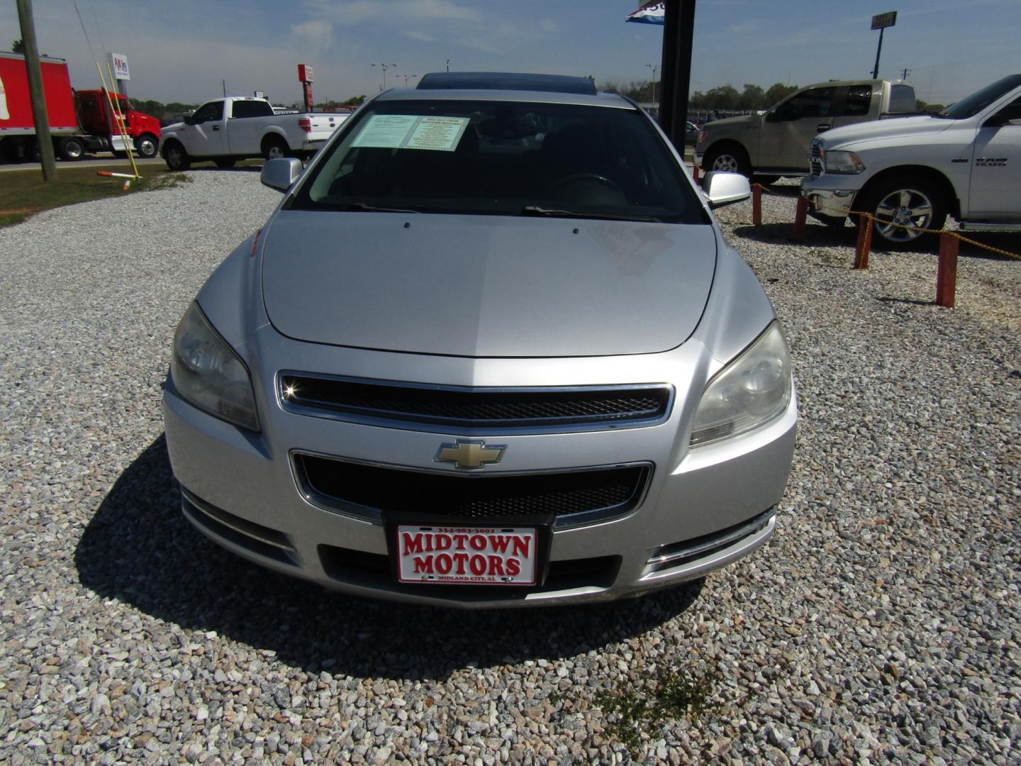 2012 Silver Chevrolet Malibu 2LT (1G1ZD5E06CF) with an 2.4L L4 DOHC 16V engine, Automatic transmission, located at 15016 S Hwy 231, Midland City, AL, 36350, (334) 983-3001, 31.306210, -85.495277 - Photo#1