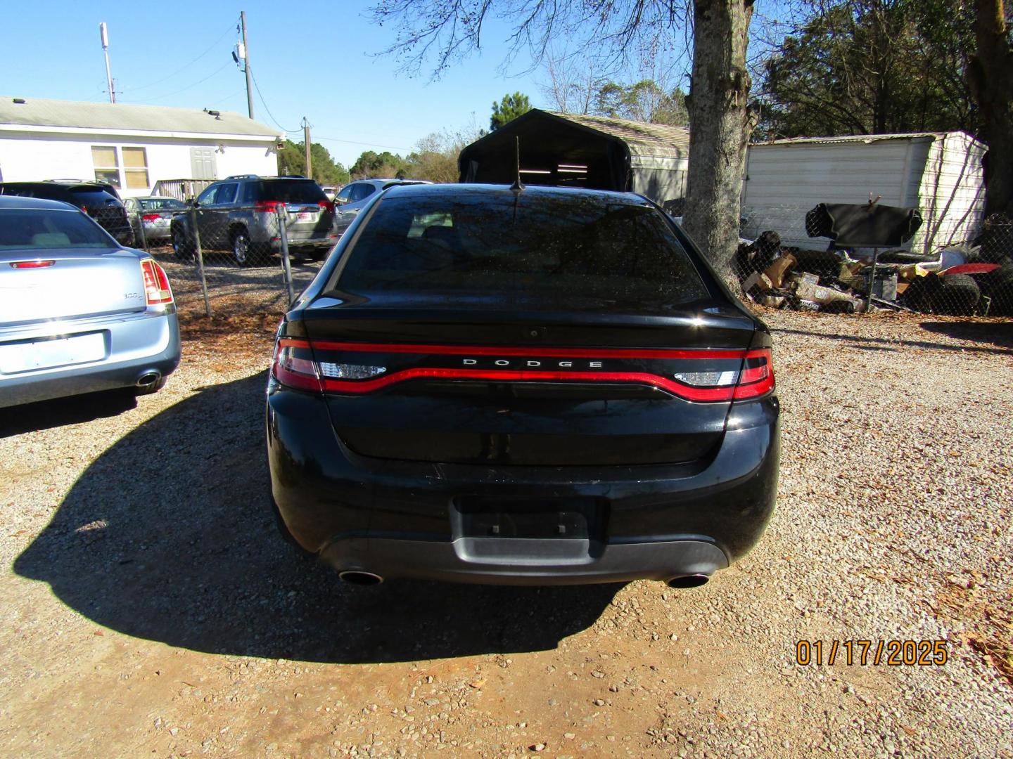 2015 Black /Black Dodge Dart SXT (1C3CDFBB7FD) with an 2.4L L4 DOHC 16V engine, Automatic transmission, located at 15016 S Hwy 231, Midland City, AL, 36350, (334) 983-3001, 31.306210, -85.495277 - Photo#6