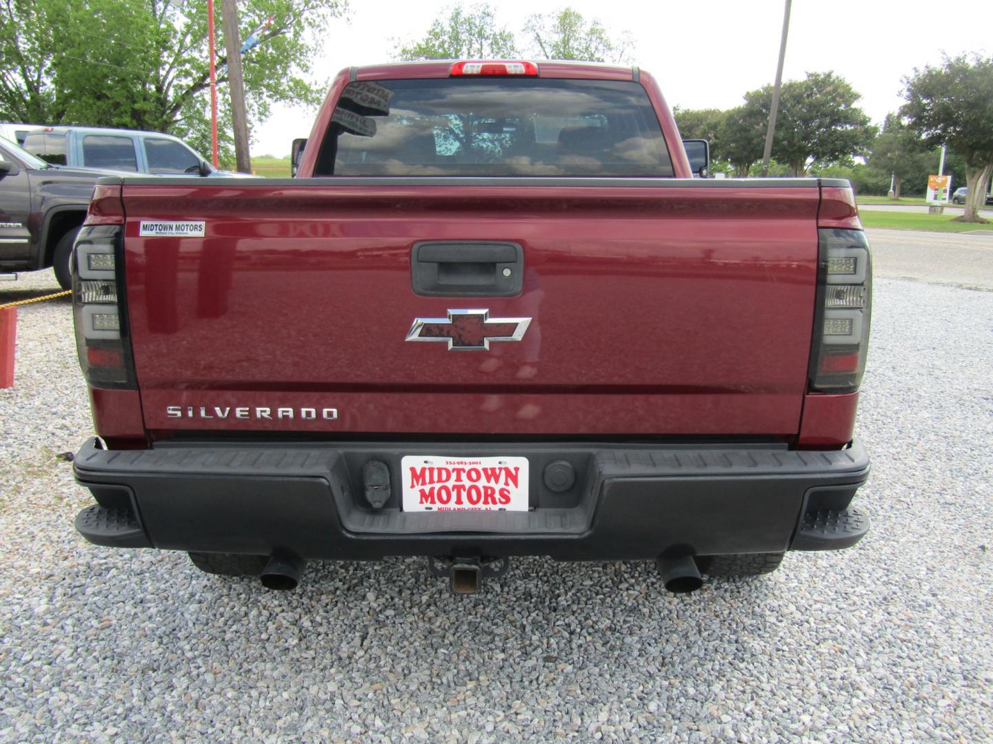 2014 Red /Gray Chevrolet Silverado 1500 Work Truck 1WT Double Cab 2WD (1GCRCPEH4EZ) with an 4.3L V6 OHV 12V engine, Automatic transmission, located at 15016 S Hwy 231, Midland City, AL, 36350, (334) 983-3001, 31.306210, -85.495277 - Photo#7