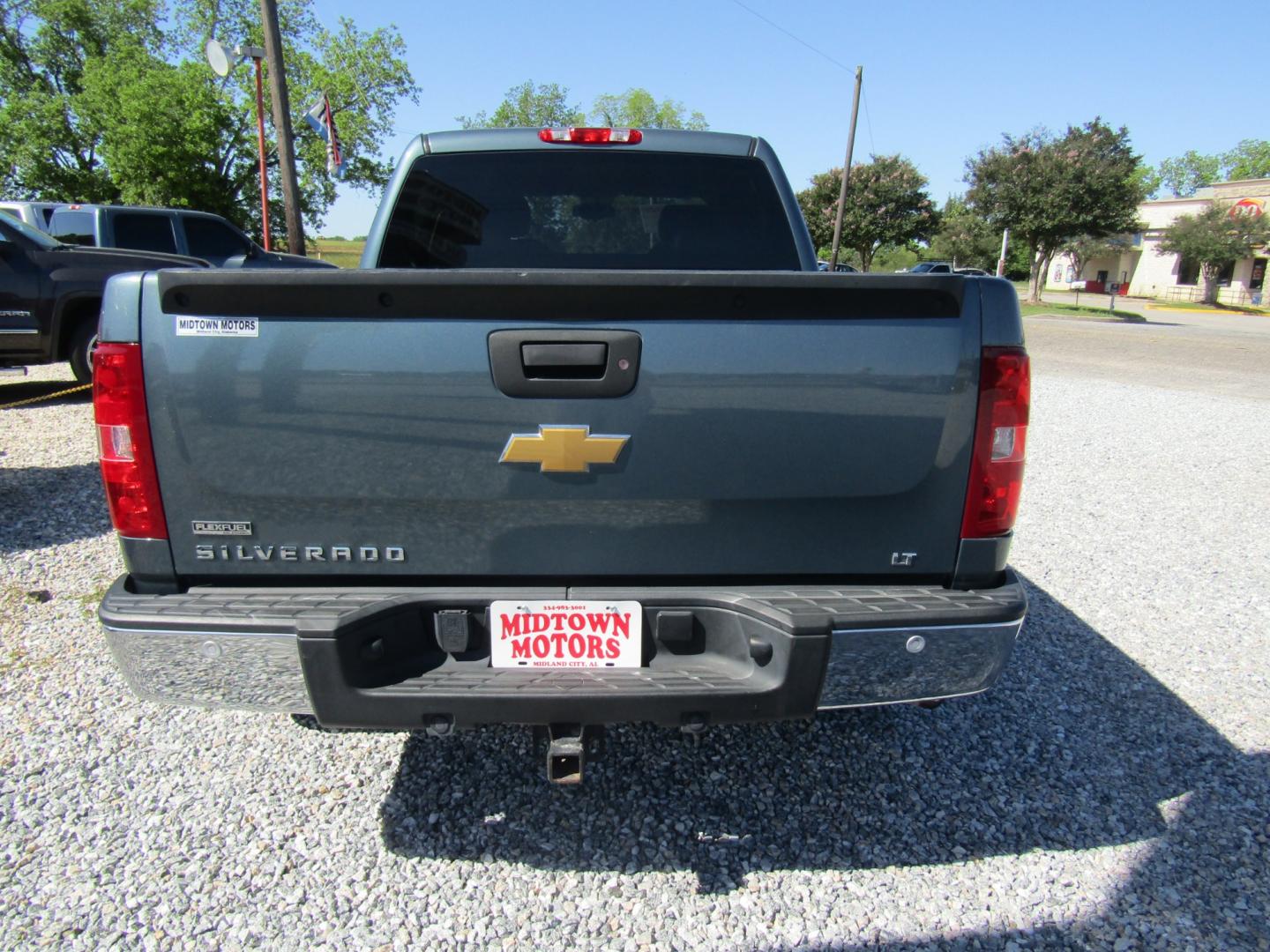 2012 Blue Chevrolet Silverado 1500 LT Crew Cab 2WD (3GCPCSE05CG) with an 5.3L V8 OHV 16V FFV engine, Automatic transmission, located at 15016 S Hwy 231, Midland City, AL, 36350, (334) 983-3001, 31.306210, -85.495277 - Photo#6