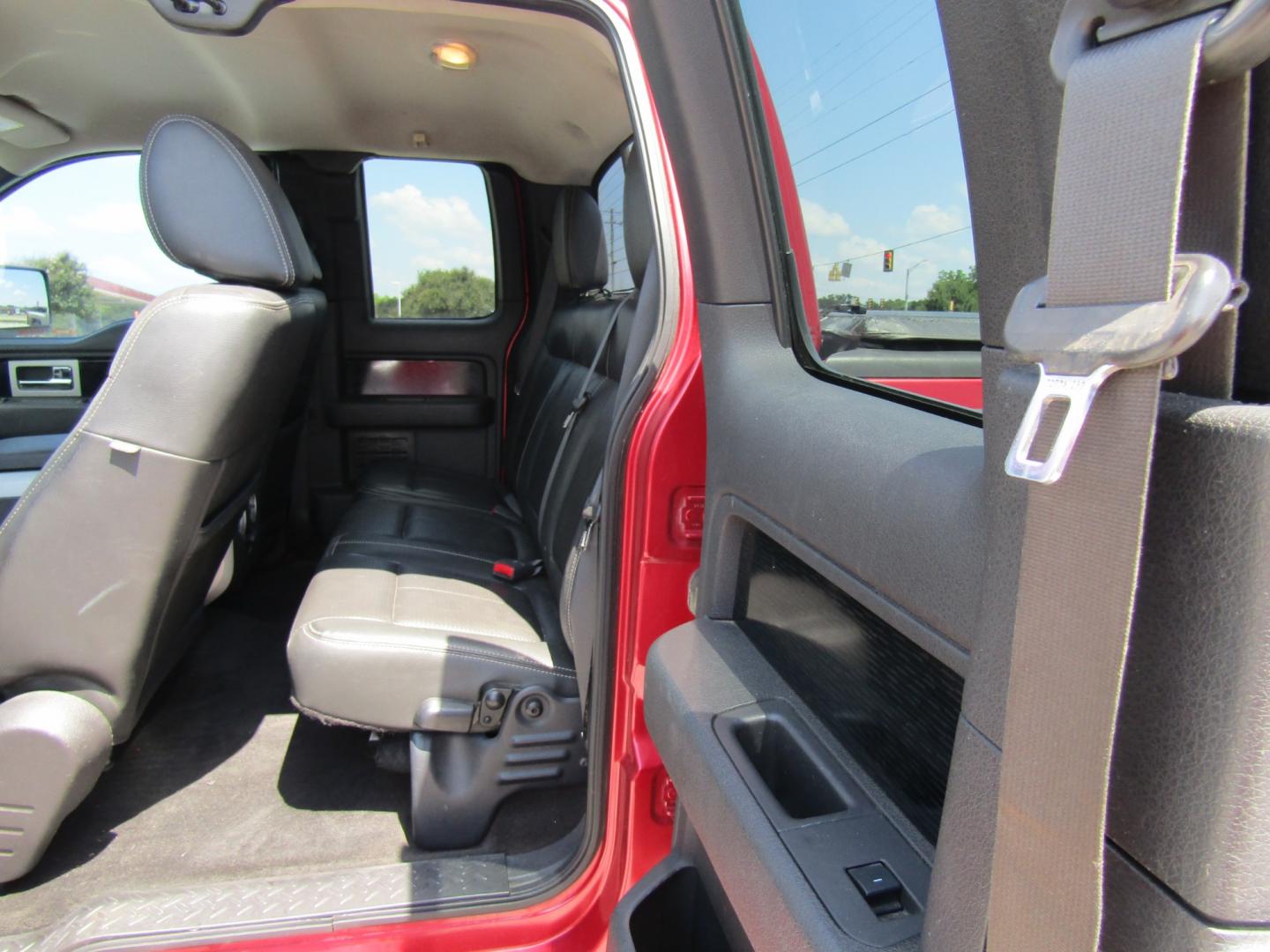 2010 Red Ford F-150 FX4 SuperCab 6.5-ft. Bed 4WD (1FTFX1EV3AK) with an 5.4L V8 SOHC 24V FFV engine, Automatic transmission, located at 15016 S Hwy 231, Midland City, AL, 36350, (334) 983-3001, 31.306210, -85.495277 - Photo#5