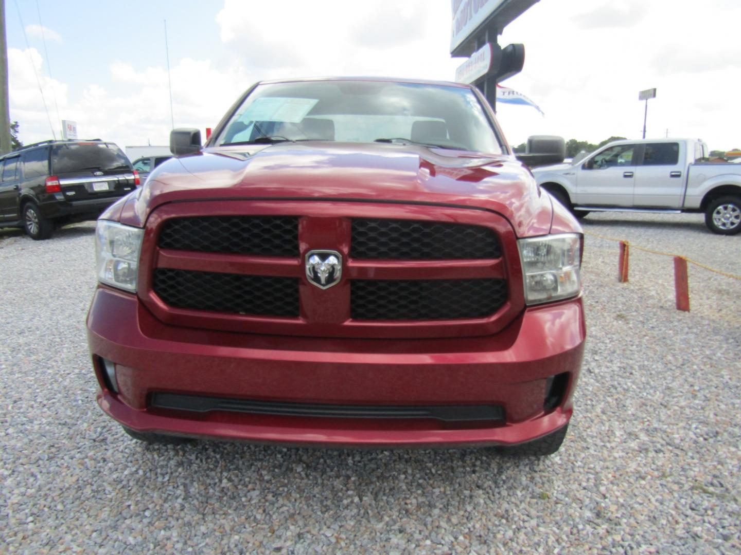 2015 Red /Gray RAM 1500 Tradesman Crew Cab SWB 4WD (1C6RR7KT6FS) with an 5.7L V8 OHV 16V engine, Automatic transmission, located at 15016 S Hwy 231, Midland City, AL, 36350, (334) 983-3001, 31.306210, -85.495277 - Photo#1