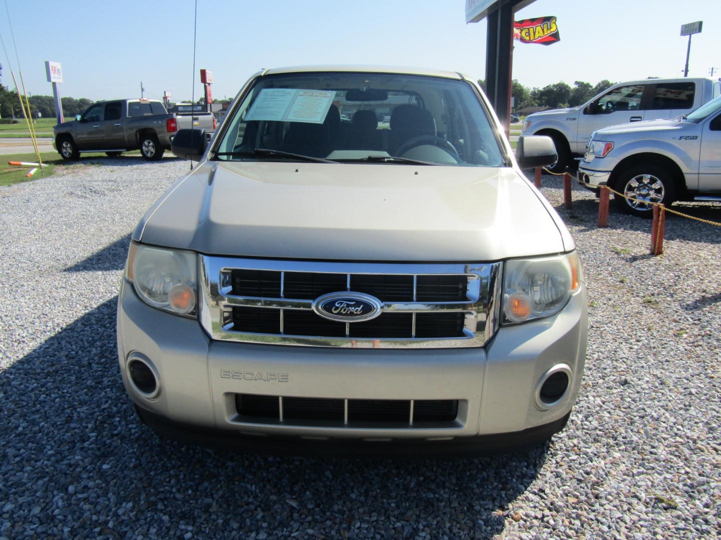 2010 Gold Ford Escape XLS FWD (1FMCU0C76AK) with an 2.5L L4 DOHC 16V engine, Automatic transmission, located at 15016 S Hwy 231, Midland City, AL, 36350, (334) 983-3001, 31.306210, -85.495277 - Photo#1