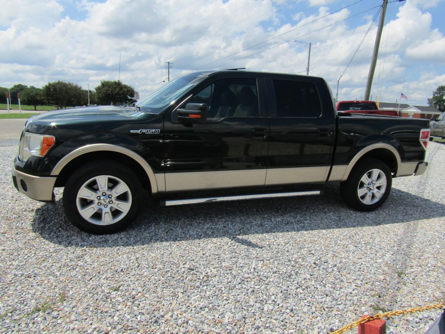 2012 Green /Tan Ford F-150 FX2 SuperCrew 5.5-ft. Bed 2WD (1FTFW1CF4CF) with an 5.0L V8 engine, Automatic transmission, located at 15016 S Hwy 231, Midland City, AL, 36350, (334) 983-3001, 31.306210, -85.495277 - Photo#2