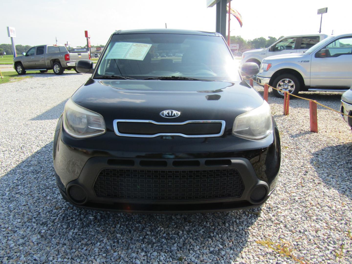 2014 Black Kia Soul Base (KNDJN2A22E7) with an 1.6L L4 DOHC 16V engine, Automatic transmission, located at 15016 S Hwy 231, Midland City, AL, 36350, (334) 983-3001, 31.306210, -85.495277 - Photo#1