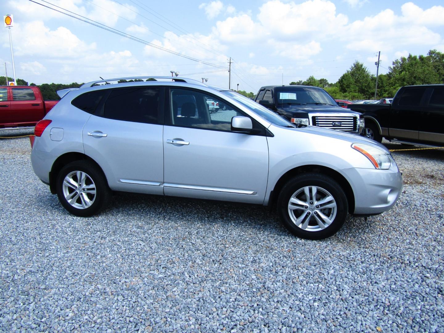 2012 Silver /Black Nissan Rogue S FWD Krom Edition (JN8AS5MT1CW) with an 2.5L L4 DOHC 16V engine, Automatic transmission, located at 15016 S Hwy 231, Midland City, AL, 36350, (334) 983-3001, 31.306210, -85.495277 - Photo#0