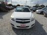 2013 WHITE /Black Chevrolet Malibu 1LT (1G11C5SA8DF) with an 2.5L L4 DOHC 16V engine, Automatic transmission, located at 15016 S Hwy 231, Midland City, AL, 36350, (334) 983-3001, 31.306210, -85.495277 - Photo#1