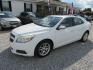 2013 WHITE /Black Chevrolet Malibu 1LT (1G11C5SA8DF) with an 2.5L L4 DOHC 16V engine, Automatic transmission, located at 15016 S Hwy 231, Midland City, AL, 36350, (334) 983-3001, 31.306210, -85.495277 - Photo#2