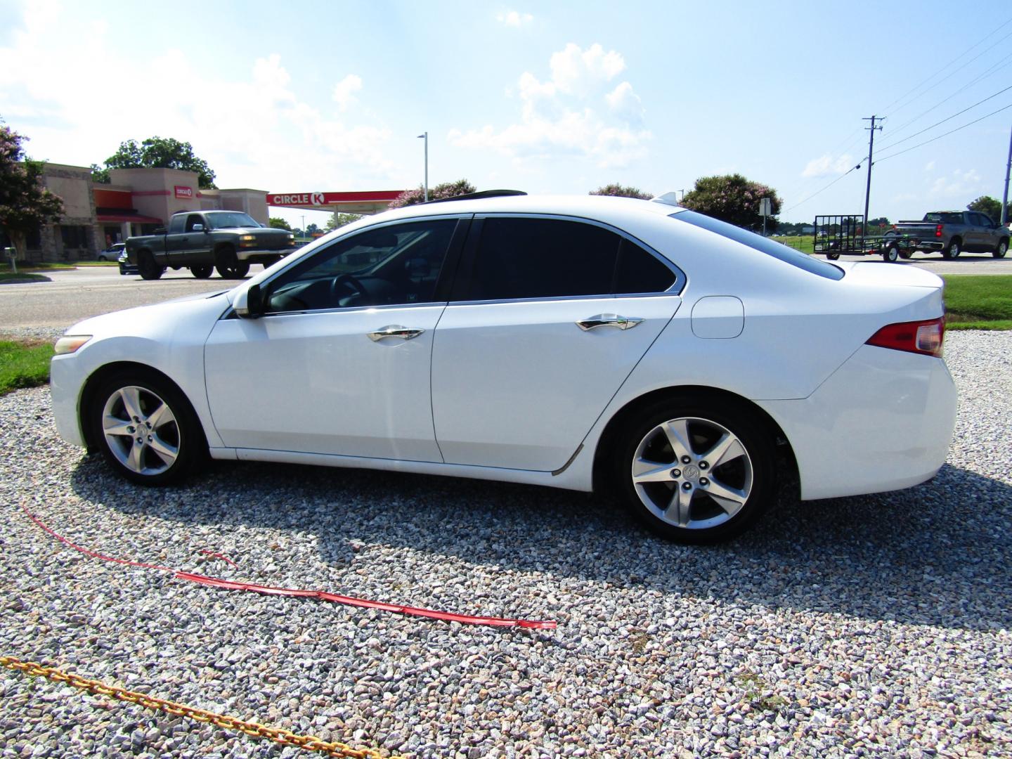 2012 WHITE /Tan Acura TSX 5-Speed AT with Tech Package (JH4CU2F62CC) with an 2.4L L4 DOHC 16V engine, Automatic transmission, located at 15016 S Hwy 231, Midland City, AL, 36350, (334) 983-3001, 31.306210, -85.495277 - Photo#5