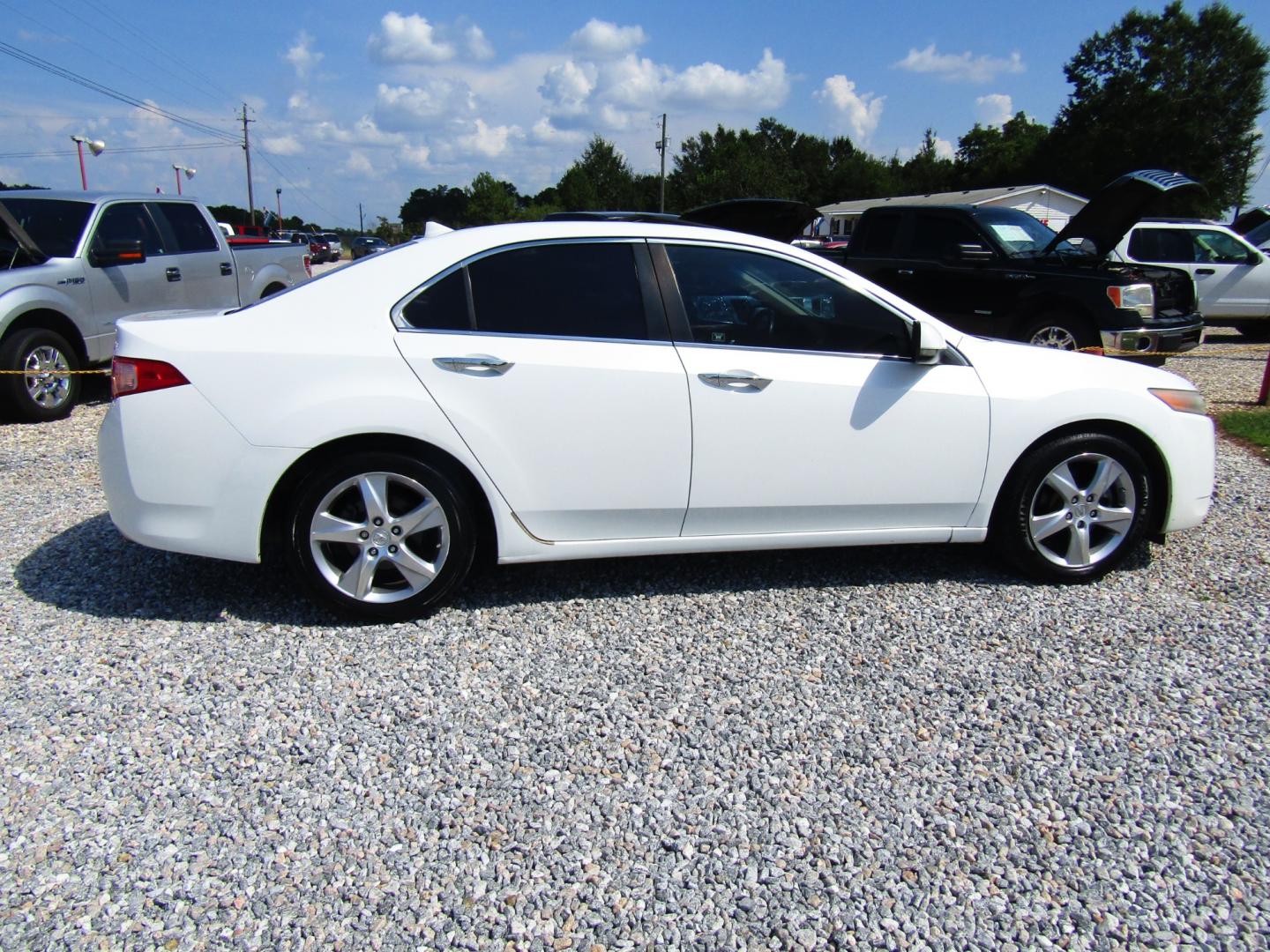 2012 WHITE /Tan Acura TSX 5-Speed AT with Tech Package (JH4CU2F62CC) with an 2.4L L4 DOHC 16V engine, Automatic transmission, located at 15016 S Hwy 231, Midland City, AL, 36350, (334) 983-3001, 31.306210, -85.495277 - Photo#7