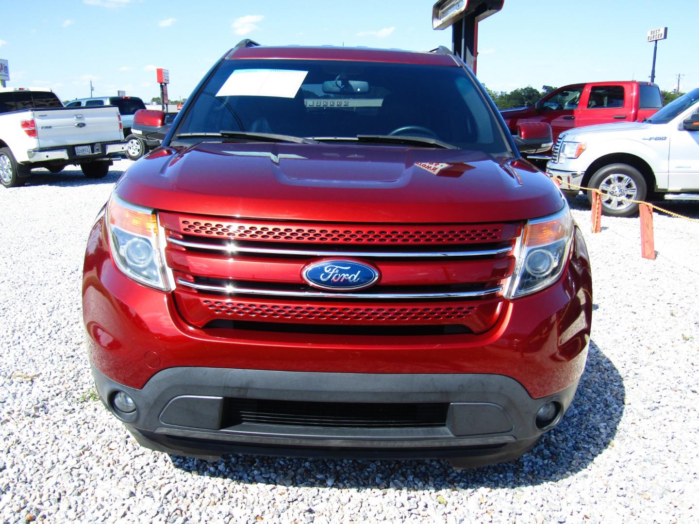 2014 Orange /Black Ford Explorer Limited FWD (1FM5K7F8XEG) with an 3.5L V6 DOHC 24V engine, Automatic transmission, located at 15016 S Hwy 231, Midland City, AL, 36350, (334) 983-3001, 31.306210, -85.495277 - Photo#1