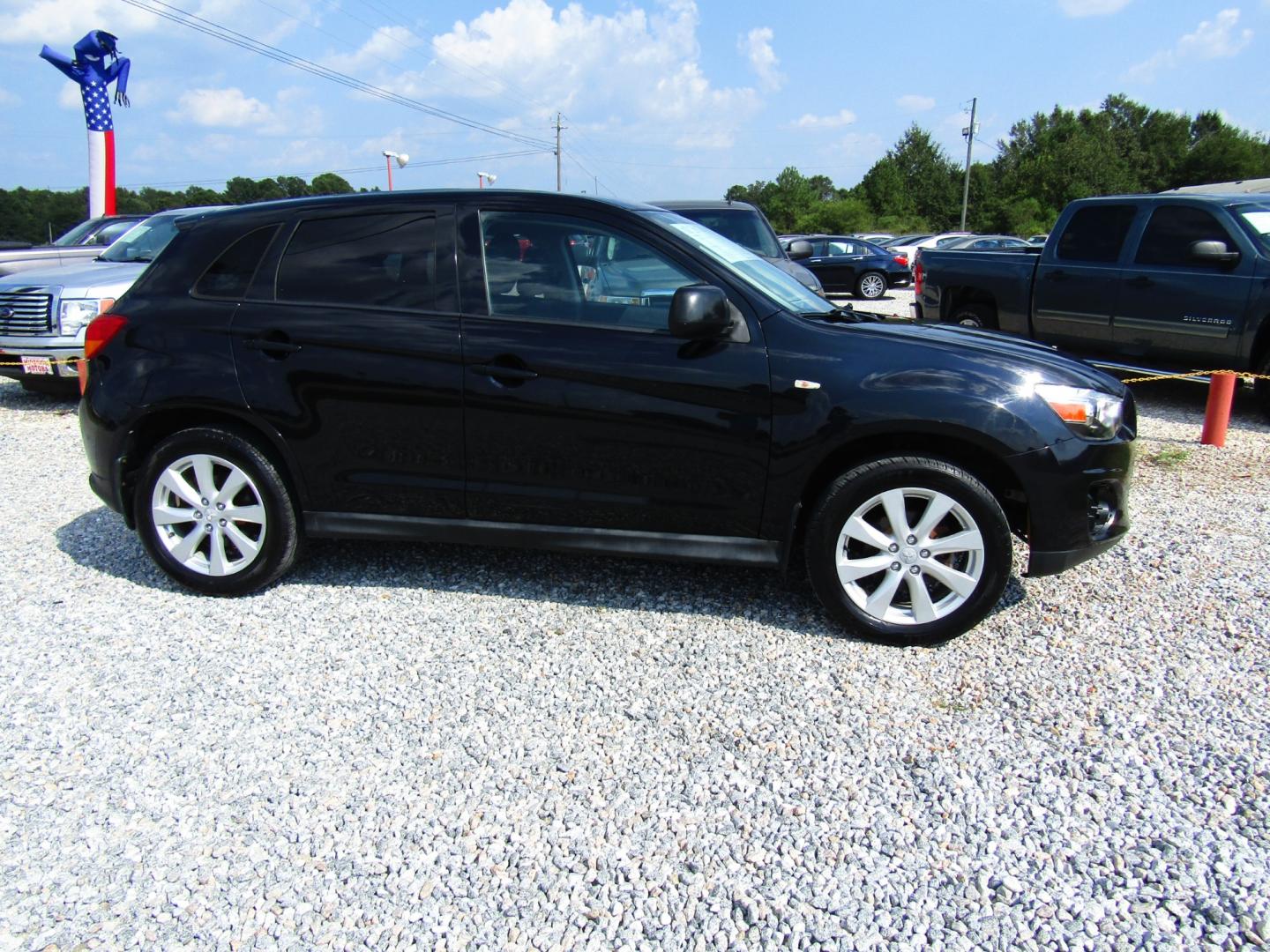 2013 Black /Black Mitsubishi Outlander Sport ES 2WD (4A4AP3AU2DE) with an 2.0L L4 DOHC 16V engine, Automatic transmission, located at 15016 S Hwy 231, Midland City, AL, 36350, (334) 983-3001, 31.306210, -85.495277 - Photo#0