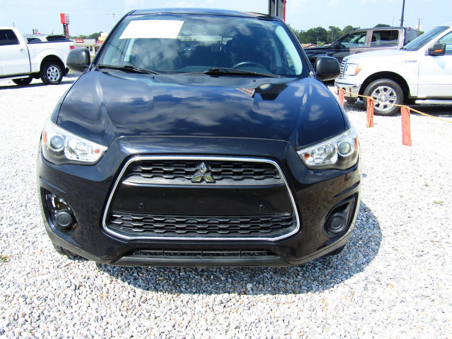 2013 Black /Black Mitsubishi Outlander Sport ES 2WD (4A4AP3AU2DE) with an 2.0L L4 DOHC 16V engine, Automatic transmission, located at 15016 S Hwy 231, Midland City, AL, 36350, (334) 983-3001, 31.306210, -85.495277 - Photo#1