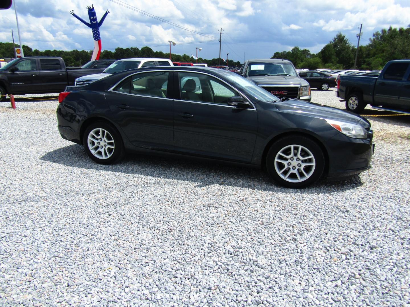 2014 Gray /Tan Chevrolet Malibu 1LT (1G11C5SL7EF) with an 2.5L L4 DOHC 16V engine, Automatic transmission, located at 15016 S Hwy 231, Midland City, AL, 36350, (334) 983-3001, 31.306210, -85.495277 - Photo#0