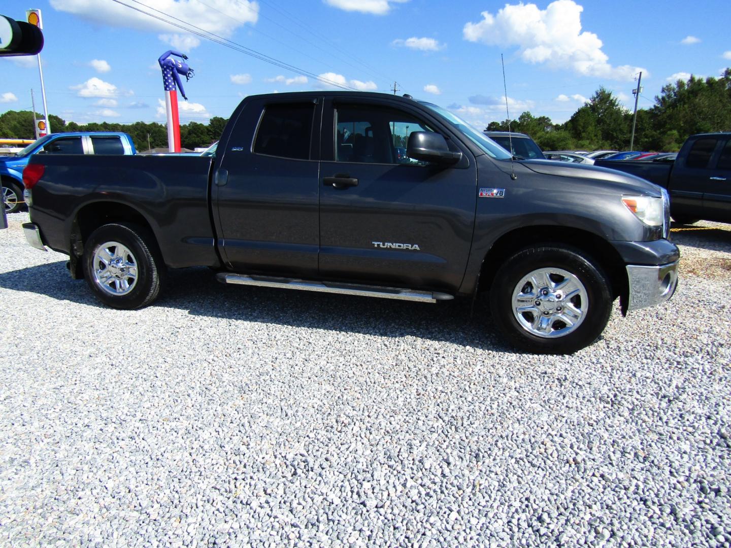 2012 Gray /Gray Toyota Tundra Tundra-Grade 5.7L Double Cab 2WD (5TFRY5F12CX) with an 5.7L V8 DOHC 32V engine, Automatic transmission, located at 15016 S Hwy 231, Midland City, AL, 36350, (334) 983-3001, 31.306210, -85.495277 - Photo#0