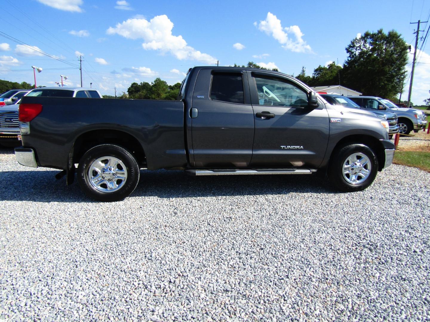 2012 Gray /Gray Toyota Tundra Tundra-Grade 5.7L Double Cab 2WD (5TFRY5F12CX) with an 5.7L V8 DOHC 32V engine, Automatic transmission, located at 15016 S Hwy 231, Midland City, AL, 36350, (334) 983-3001, 31.306210, -85.495277 - Photo#7