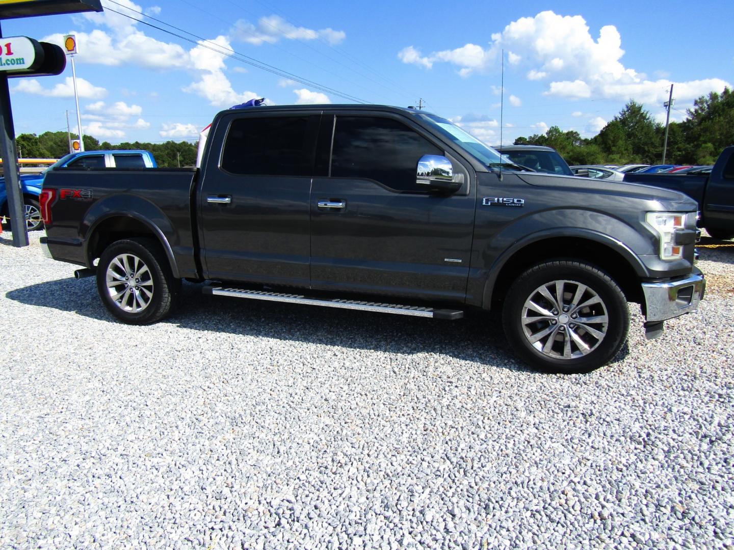 2015 Gray /Gray Ford F-150 XLT SuperCrew 6.5-ft. Bed 4WD (1FTEW1EG9FK) with an 3.5L V6 TURBO engine, Automatic transmission, located at 15016 S Hwy 231, Midland City, AL, 36350, (334) 983-3001, 31.306210, -85.495277 - Photo#0