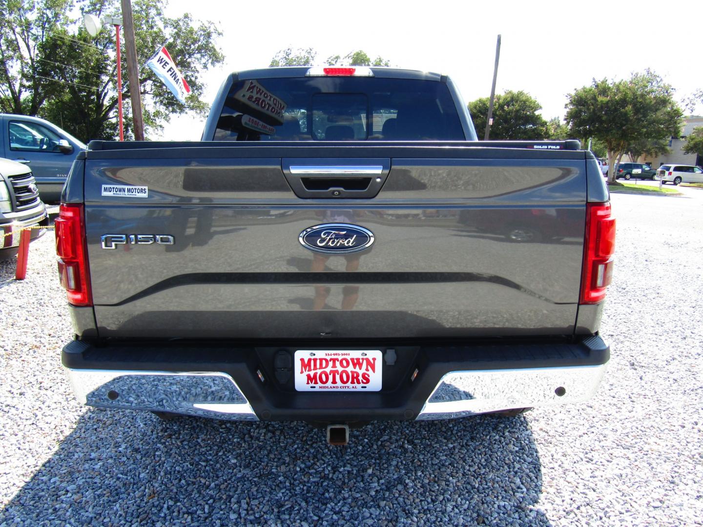 2015 Gray /Gray Ford F-150 XLT SuperCrew 6.5-ft. Bed 4WD (1FTEW1EG9FK) with an 3.5L V6 TURBO engine, Automatic transmission, located at 15016 S Hwy 231, Midland City, AL, 36350, (334) 983-3001, 31.306210, -85.495277 - Photo#6