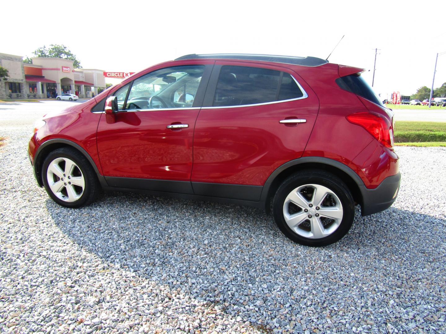 2015 Red Buick Encore Base FWD (KL4CJASB9FB) with an 1.4L L4 DOHC 16V TURBO engine, Automatic transmission, located at 15016 S Hwy 231, Midland City, AL, 36350, (334) 983-3001, 31.306210, -85.495277 - Photo#5