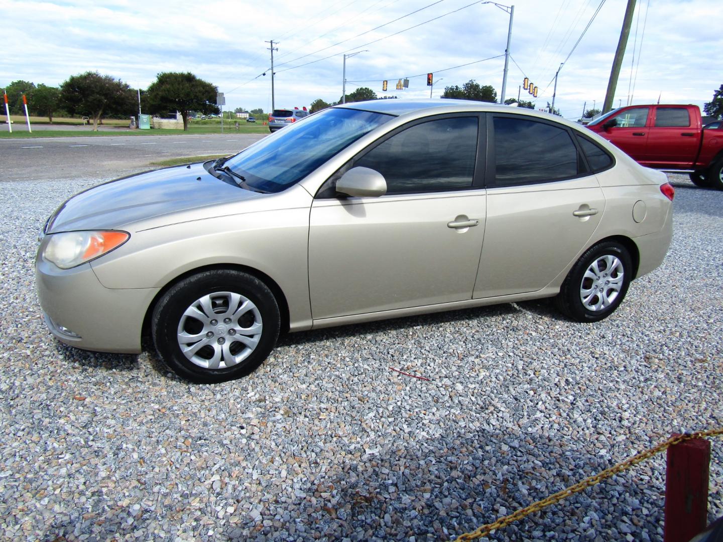 2010 Gold /Tan Hyundai Elantra GLS (KMHDU4AD0AU) with an 2.0L L4 DOHC 16V engine, Automatic transmission, located at 15016 S Hwy 231, Midland City, AL, 36350, (334) 983-3001, 31.306210, -85.495277 - Photo#2