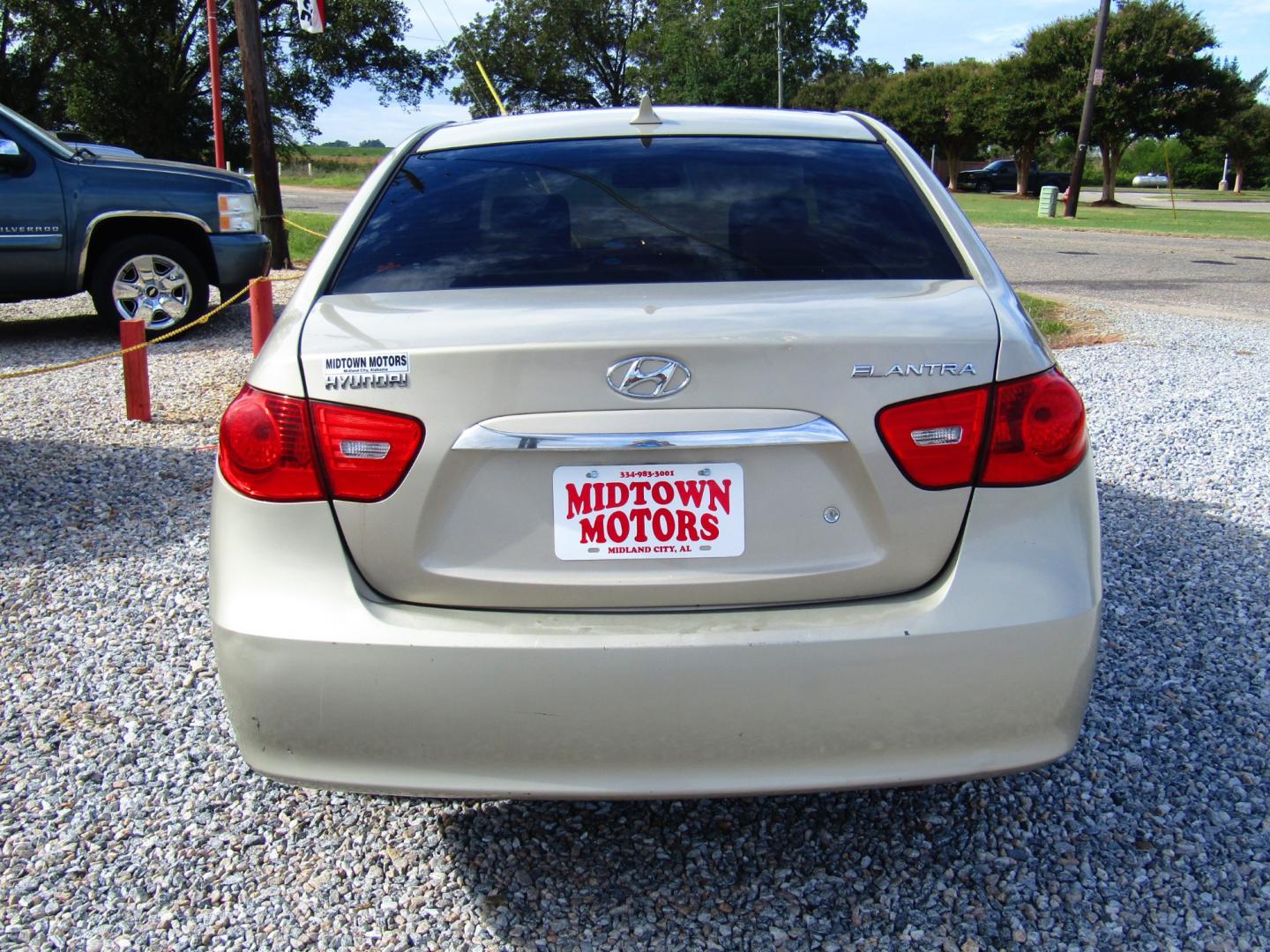 2010 Gold /Tan Hyundai Elantra GLS (KMHDU4AD0AU) with an 2.0L L4 DOHC 16V engine, Automatic transmission, located at 15016 S Hwy 231, Midland City, AL, 36350, (334) 983-3001, 31.306210, -85.495277 - Photo#6