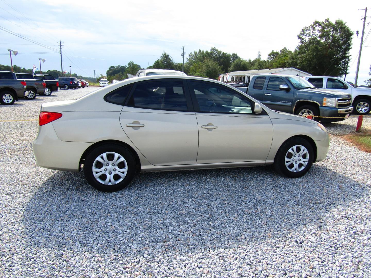 2010 Gold /Tan Hyundai Elantra GLS (KMHDU4AD0AU) with an 2.0L L4 DOHC 16V engine, Automatic transmission, located at 15016 S Hwy 231, Midland City, AL, 36350, (334) 983-3001, 31.306210, -85.495277 - Photo#7