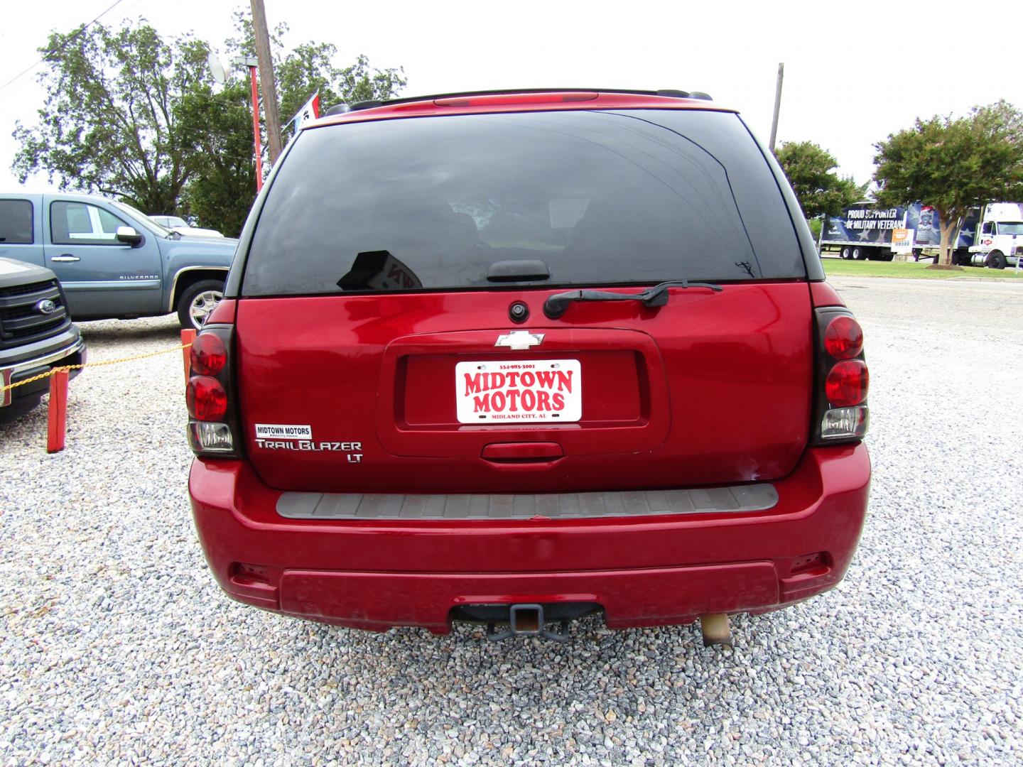 2006 Maroon Chevrolet TrailBlazer LS 2WD (1GNDS13S762) with an 4.2L L6 DOHC 24V engine, Automatic transmission, located at 15016 S Hwy 231, Midland City, AL, 36350, (334) 983-3001, 31.306210, -85.495277 - Photo#6