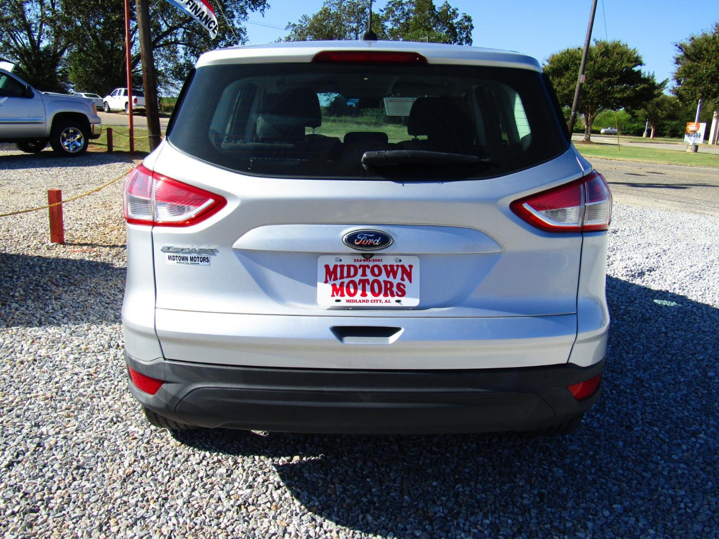 2014 Silver /Gray Ford Escape S FWD (1FMCU0F75EU) with an 2.5L L4 DOHC 16V engine, Automatic transmission, located at 15016 S Hwy 231, Midland City, AL, 36350, (334) 983-3001, 31.306210, -85.495277 - Photo#6