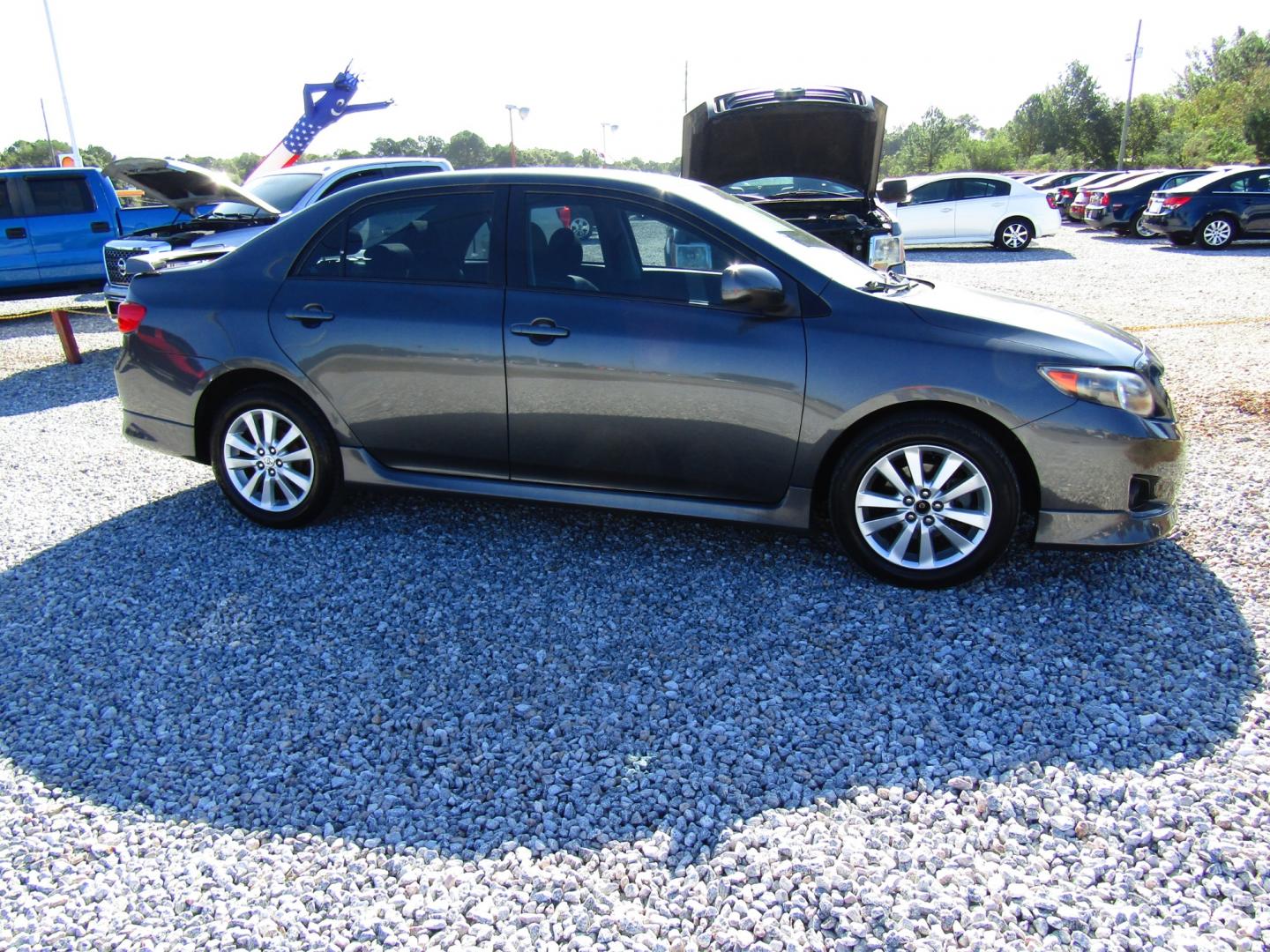 2010 Gray Toyota Corolla Base 4-Speed AT (2T1BU4EEXAC) with an 1.8L L4 DOHC 16V engine, Automatic transmission, located at 15016 S Hwy 231, Midland City, AL, 36350, (334) 983-3001, 31.306210, -85.495277 - Photo#0