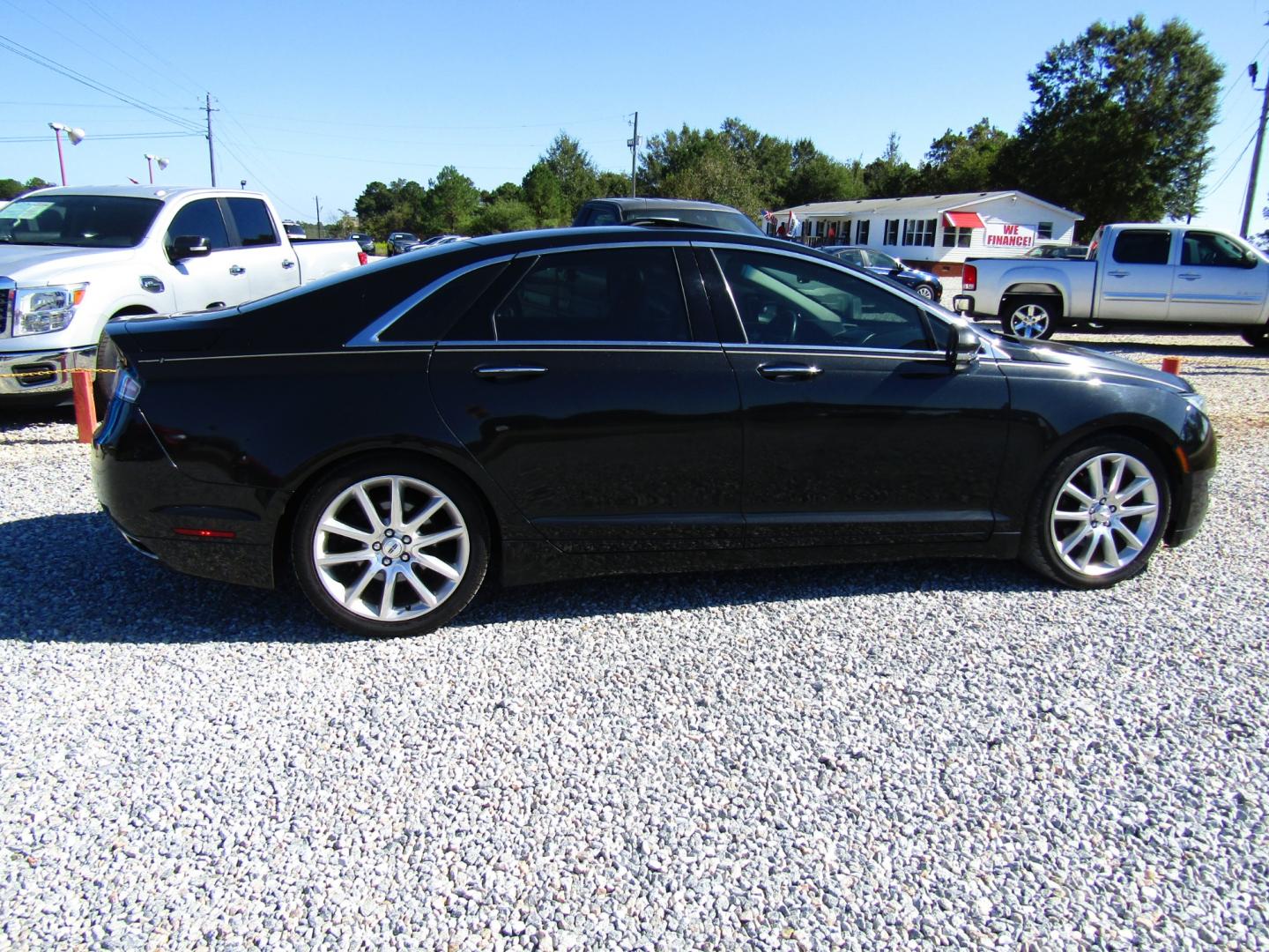 2014 Black /Black Lincoln MKZ FWD (3LN6L2G9XER) with an 2.0L L4 DOHC 16V engine, Automatic transmission, located at 15016 S Hwy 231, Midland City, AL, 36350, (334) 983-3001, 31.306210, -85.495277 - Photo#7