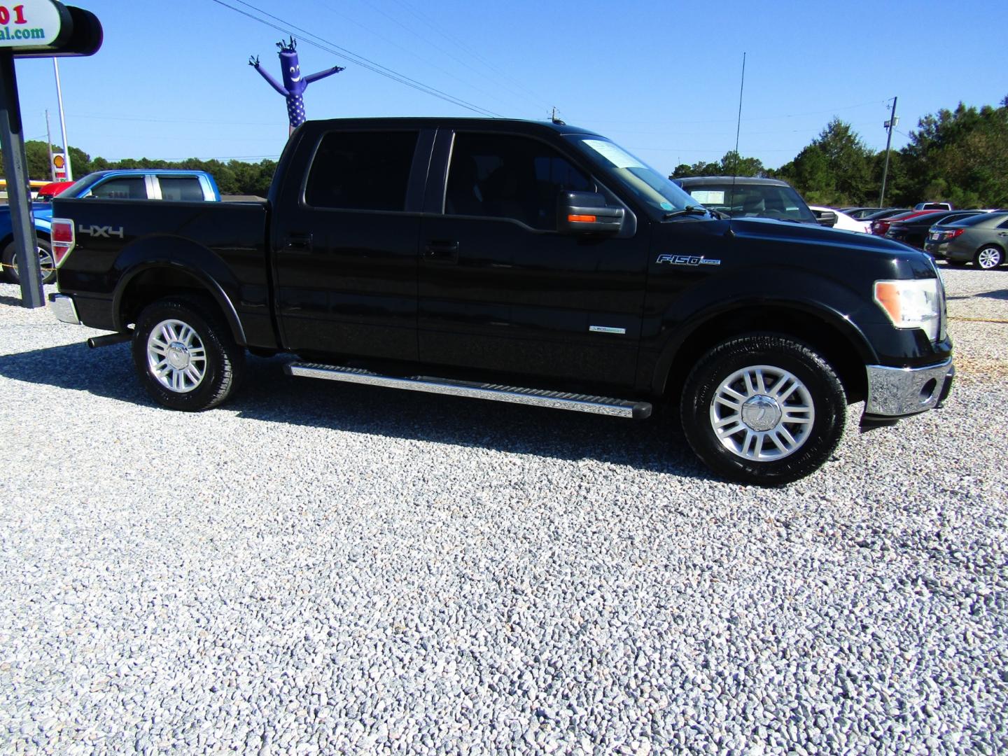 2011 Black /Tan Ford F-150 FX4 SuperCrew 5.5-ft. Bed 4WD (1FTFW1ETXBF) with an 3.5L V6 engine, Automatic transmission, located at 15016 S Hwy 231, Midland City, AL, 36350, (334) 983-3001, 31.306210, -85.495277 - Photo#0