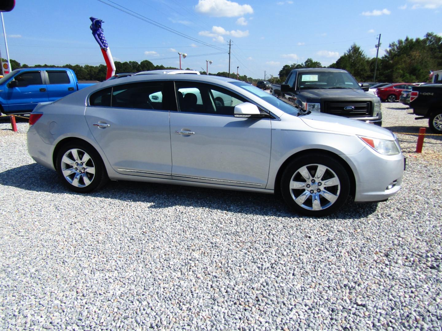 2011 Silver /Black Buick LaCrosse CXL FWD (1G4GC5ECXBF) with an 2.4L L4 DOHC 16V engine, Automatic transmission, located at 15016 S Hwy 231, Midland City, AL, 36350, (334) 983-3001, 31.306210, -85.495277 - Photo#0