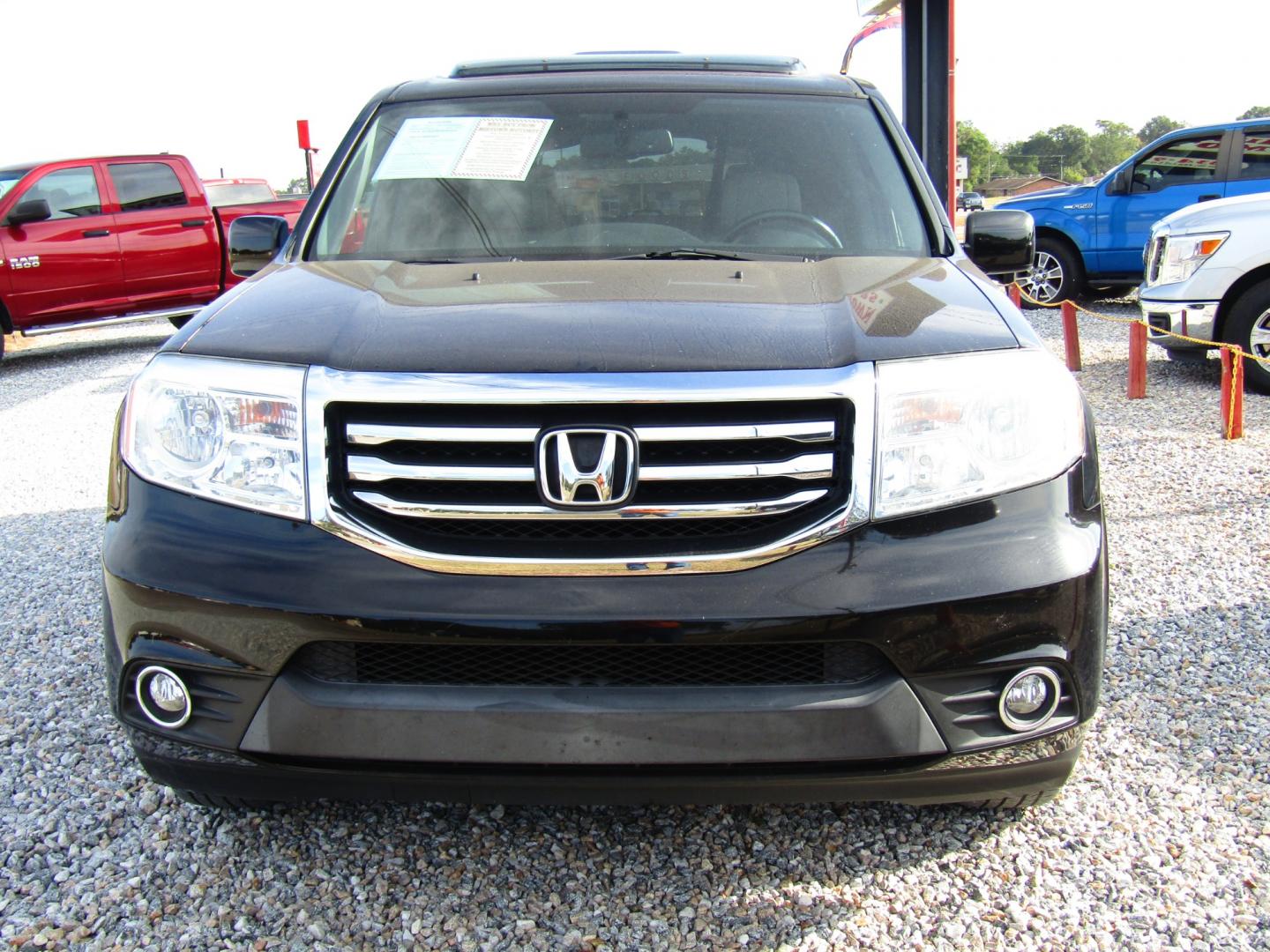 2013 Black /Gray Honda Pilot EX-L 2WD 5-Spd AT with Navigation (5FNYF3H73DB) with an 3.5L V6 SOHC 24V engine, Automatic transmission, located at 15016 S Hwy 231, Midland City, AL, 36350, (334) 983-3001, 31.306210, -85.495277 - Photo#1